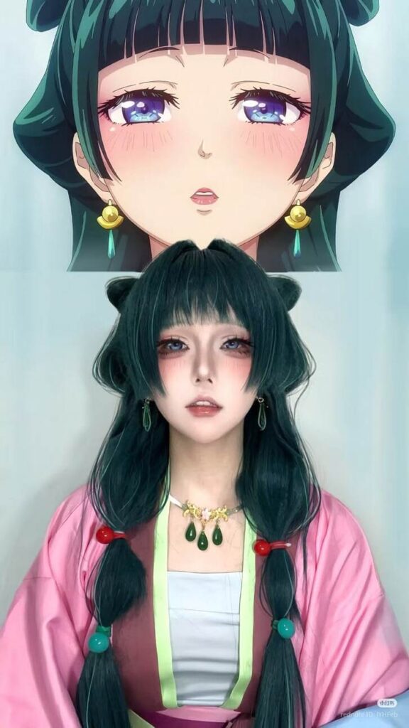 Gái xinh cosplay nhân vật anime hentai, thần thái gợi cảm cực nét