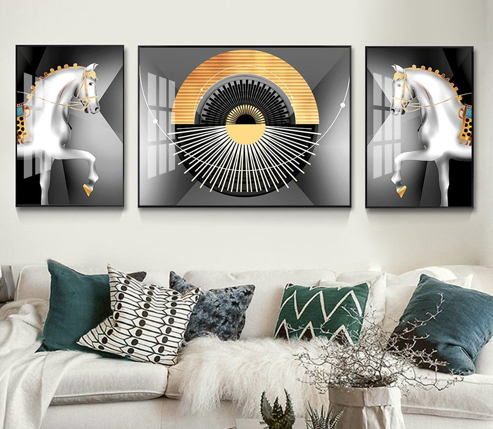 Tổng hợp tranh gương treo tường đẹp 2026 – Xu hướng trang trí phòng khách sang trọng 10 Tranh decor nội thất đẹp, hiện đại, cho không gian phòng khách trở nên sang trọng