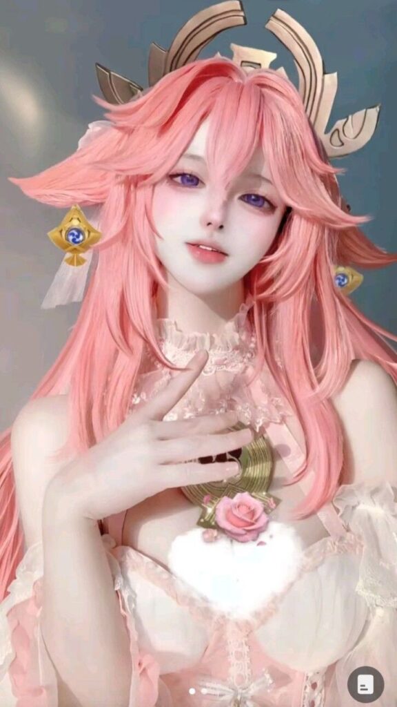 Bộ Sưu Tập Cosplay Anime Nữ Đẹp, Chất Lượng Cao Mới Nhất 16 Hình ảnh cosplay anime nữ dễ thương trong trang phục màu hồng