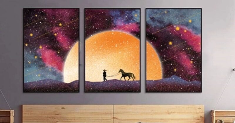 Tổng Hợp 50+ Mẫu Tranh Canvas Treo Tường Hiện Đại Thăng Hoa Không Gian Sống 7 Tranh canvas phòng ngủ