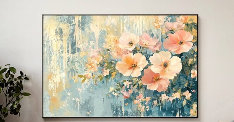 Tổng Hợp 50+ Mẫu Tranh Canvas Treo Tường Hiện Đại Thăng Hoa Không Gian Sống 16 Tranh canvas trừu tượng