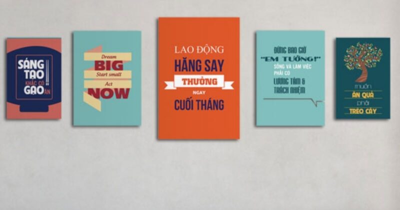 Tổng Hợp 50+ Mẫu Tranh Canvas Treo Tường Hiện Đại Thăng Hoa Không Gian Sống 14 Tranh canvas văn phòng làm việc