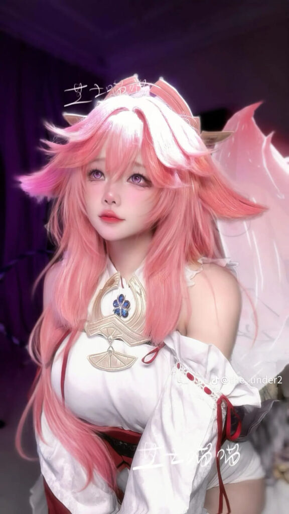 Gái xinh cosplay chất lượng cao làm hình nền điện thoại