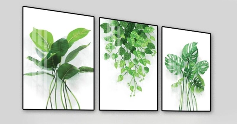 Tổng Hợp 50+ Mẫu Tranh Canvas Treo Tường Hiện Đại Thăng Hoa Không Gian Sống 4 tranh canvas phòng khách